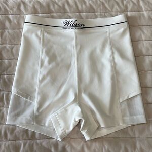 Wilson White Tennis Ball Shorts